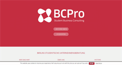 Desktop Screenshot of bcpro.de